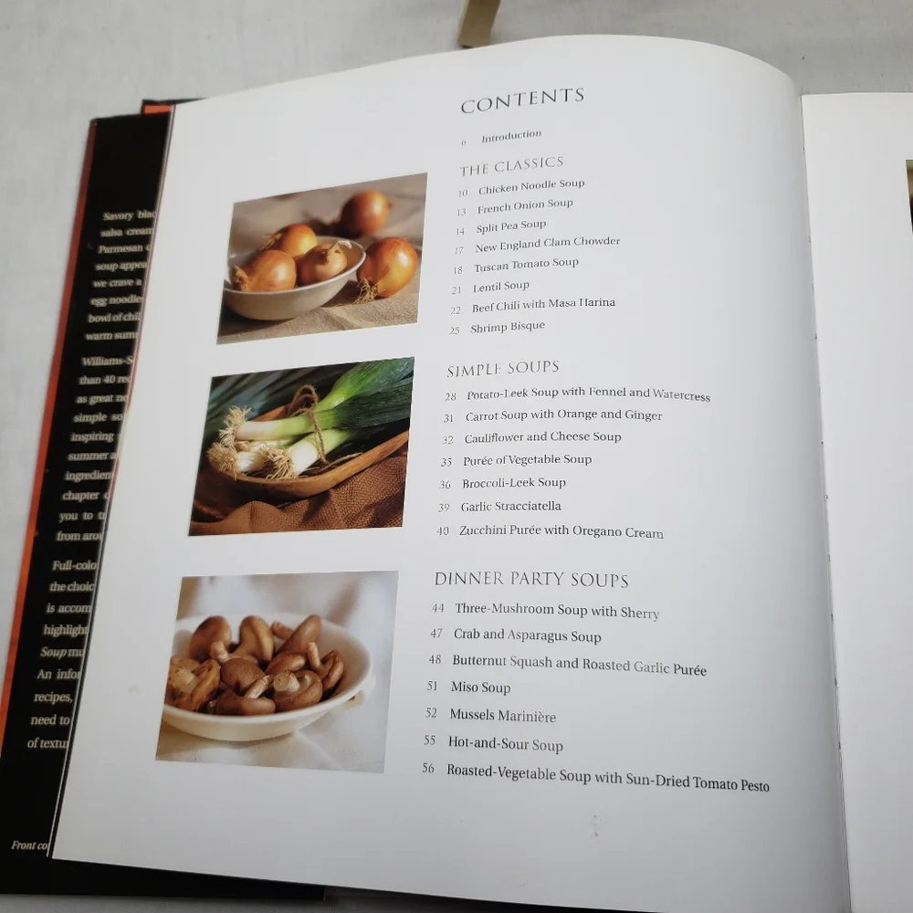Williams Sonoma Soup Cookbook